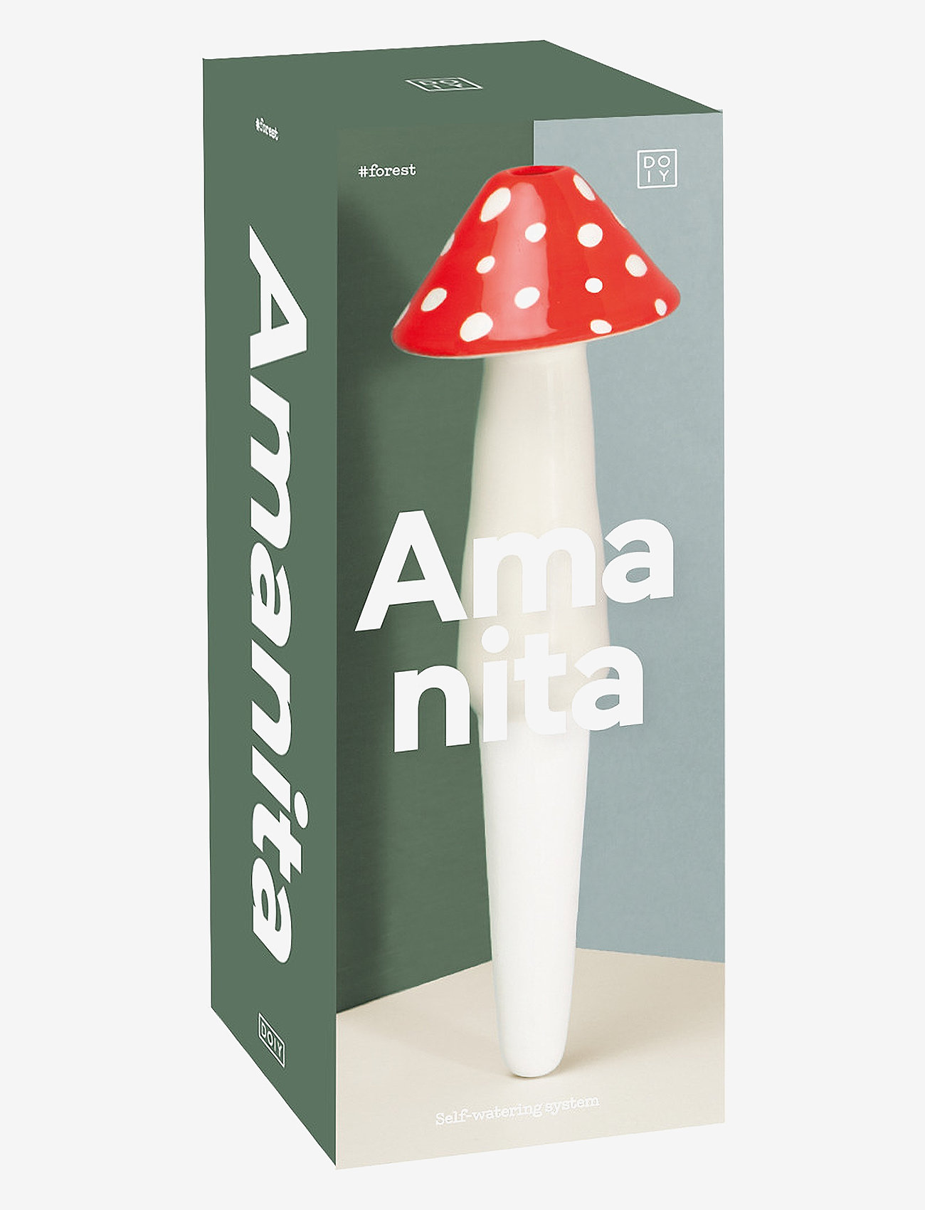 DOIY - Self-Watering System - Amanita - red / white - 1