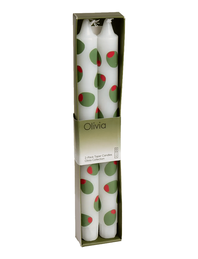 DOIY - Taper Candles - madalaimad hinnad - green olivia - 1