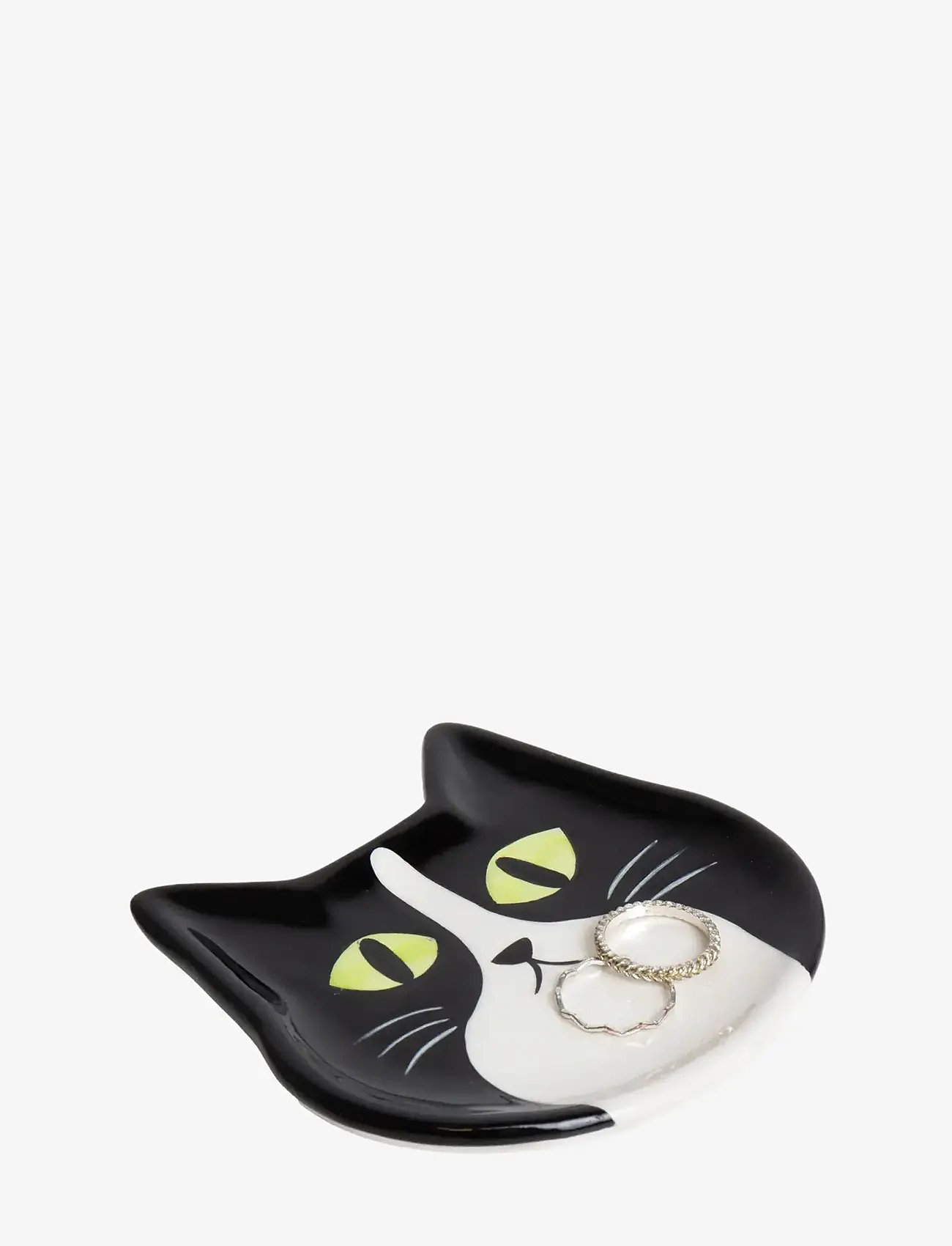 DOIY - Opbevaringsskål - Cat - dekorative platter & skåle - black - 2