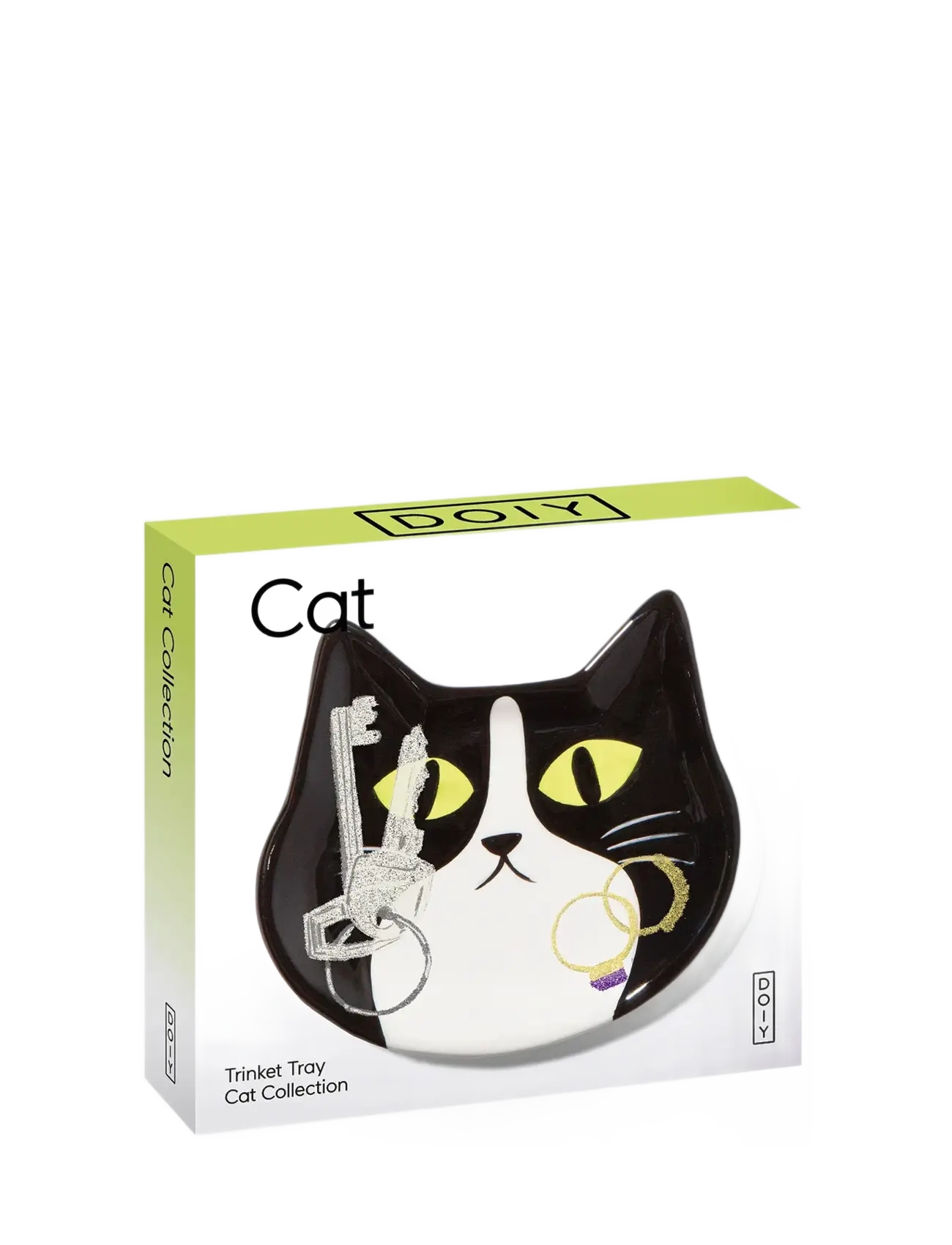 DOIY - Opbevaringsskål - Cat - dekoratiivsed vaagnad - black - 3