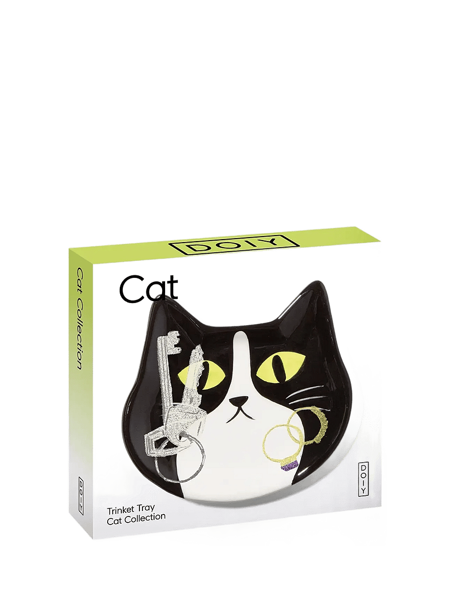 DOIY - Opbevaringsskål - Cat - dekoratiivsed vaagnad - black - 3