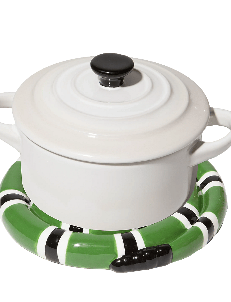 DOIY - Snake Trivet - green - 3