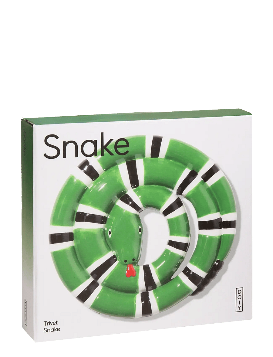 DOIY - Snake Trivet - green - 2