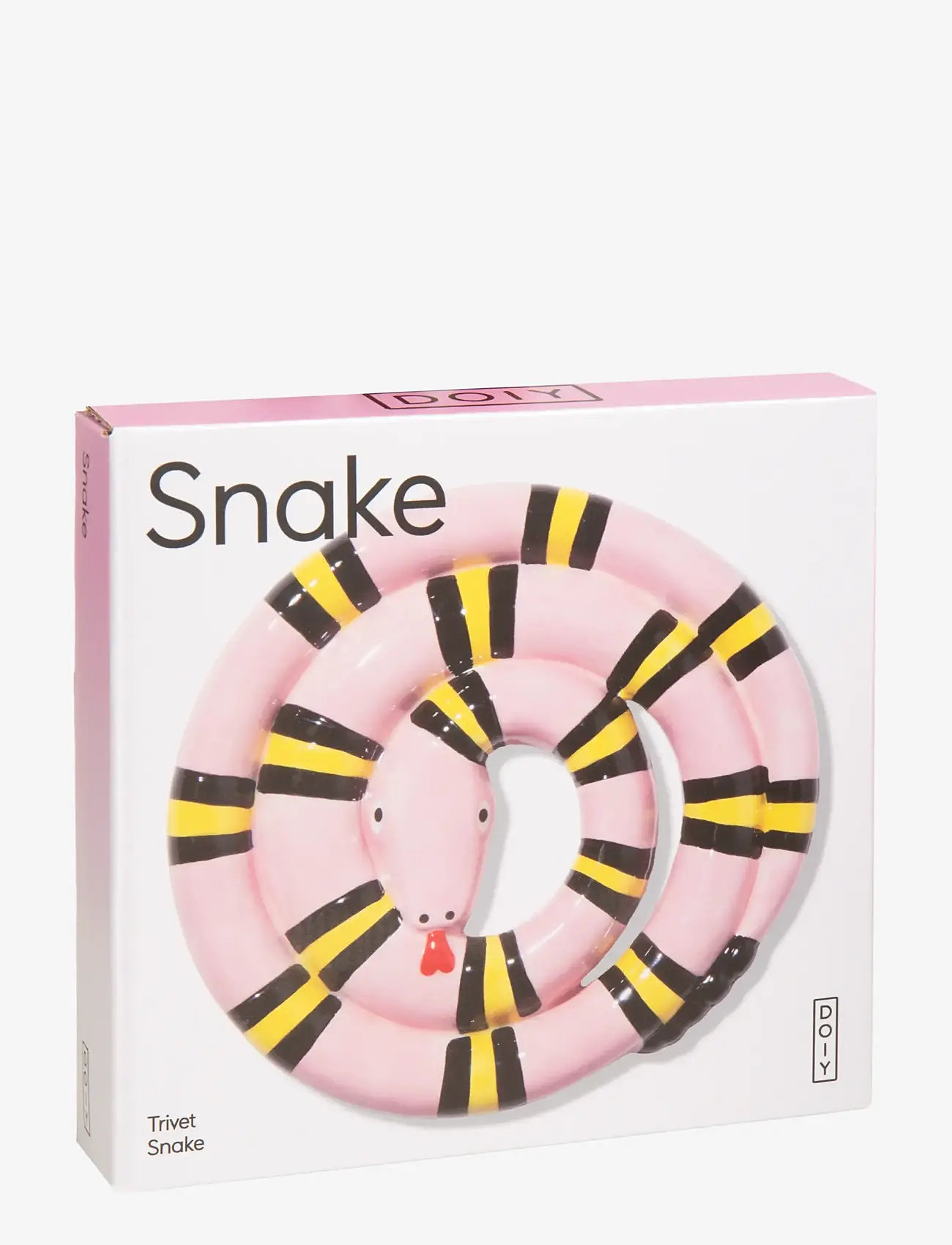 DOIY - Snake Trivet - pink - 3