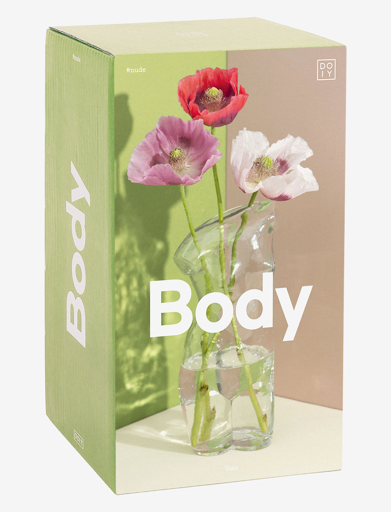 DOIY - Vase - Body - Glas - transparent - 1