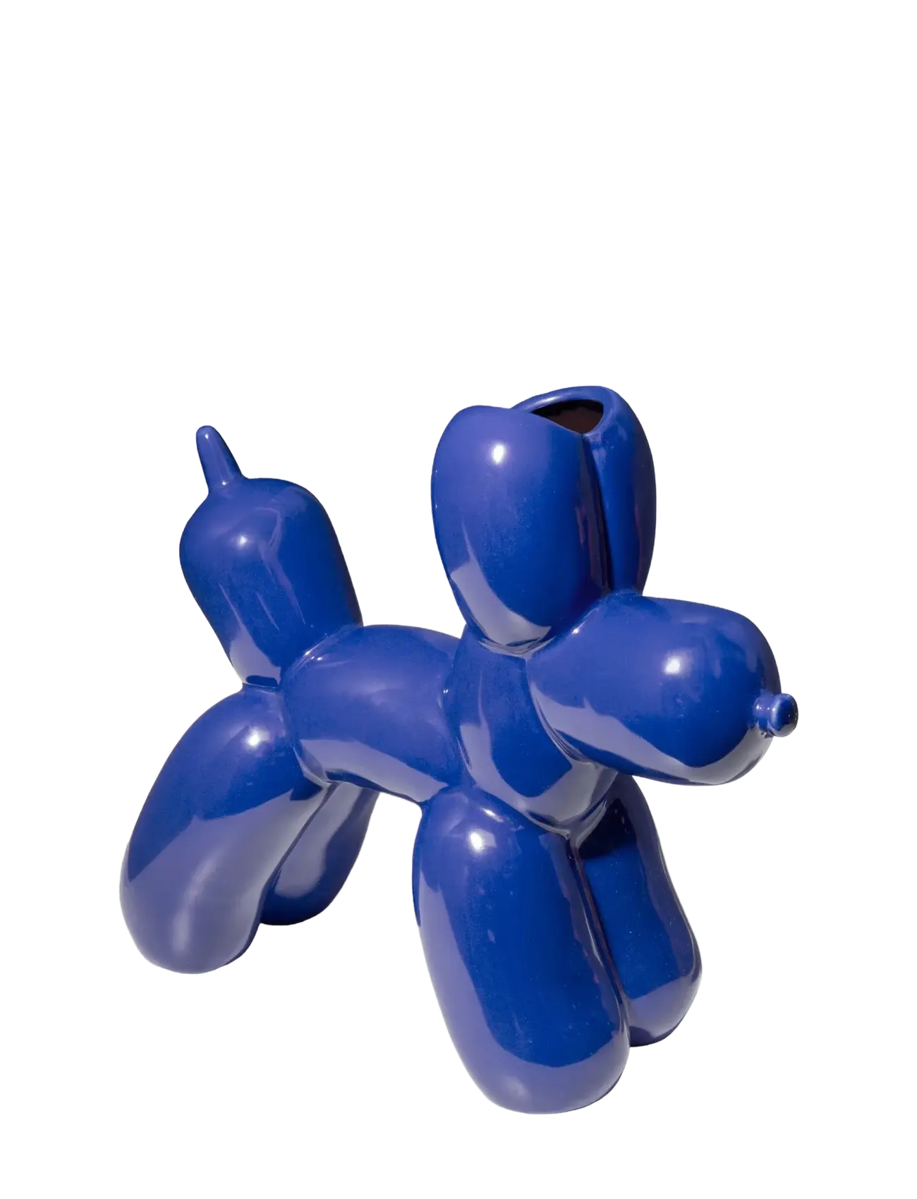 DOIY Vase Bobby Blue, Vase, Blå, Str: H21CM