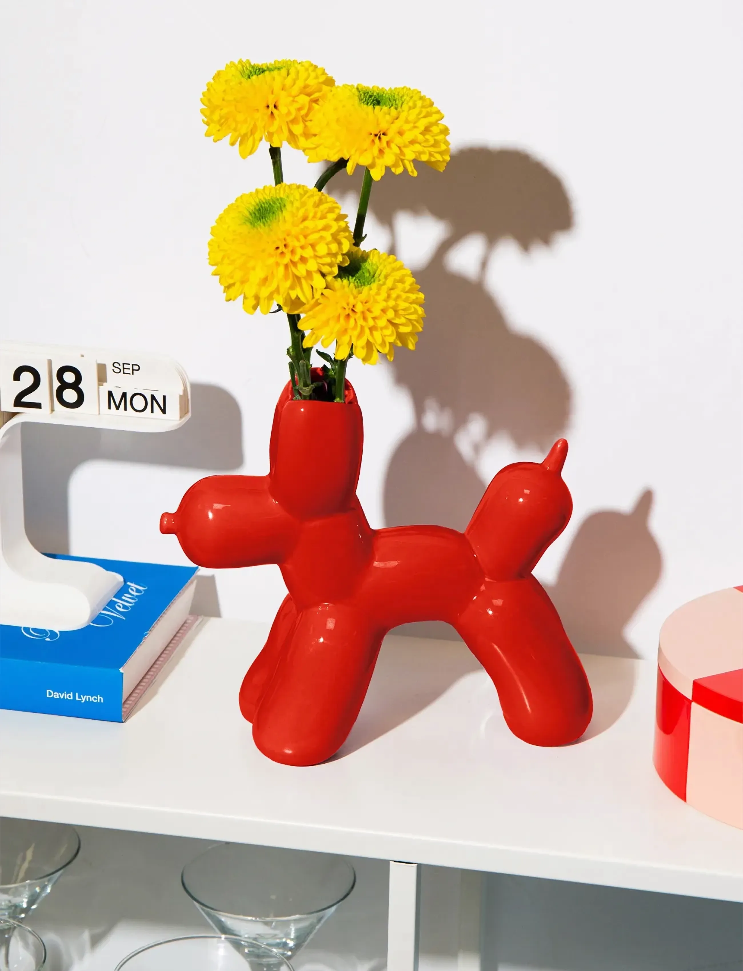 DOIY - Vase - Bobby - red - 3