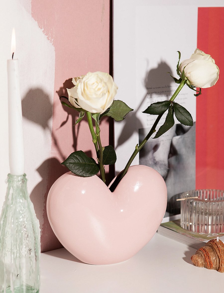 DOIY - Vase, Love - valentinstaggeschenke - pink - 2
