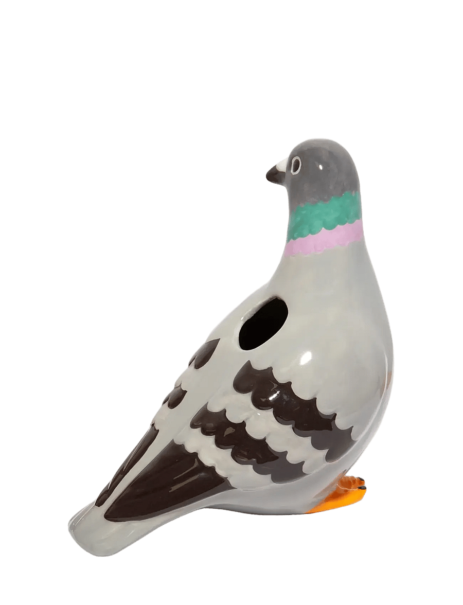 DOIY - Vase - Pigeon - vaasid - grey - 3