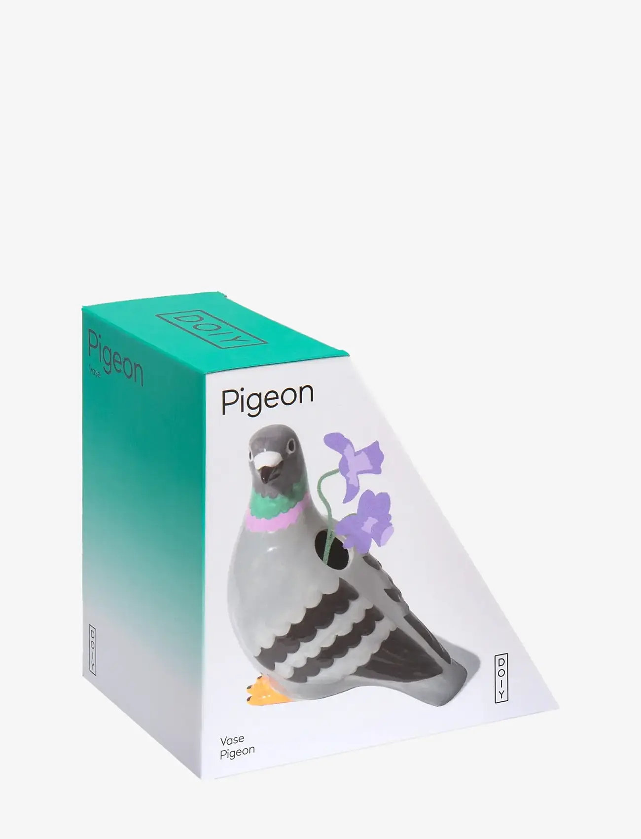 DOIY - Vase - Pigeon - vasen - grey - 4