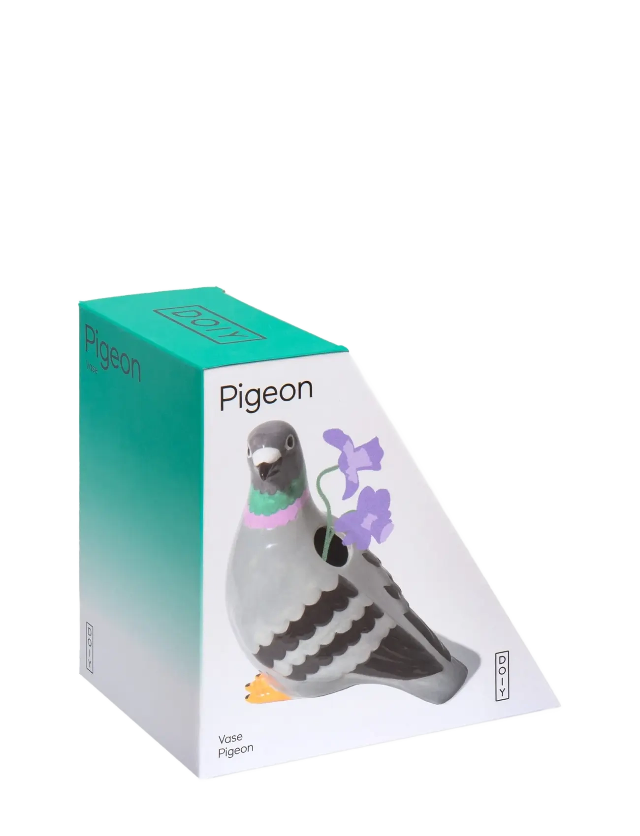 DOIY - Vase - Pigeon - vaasid - grey - 4