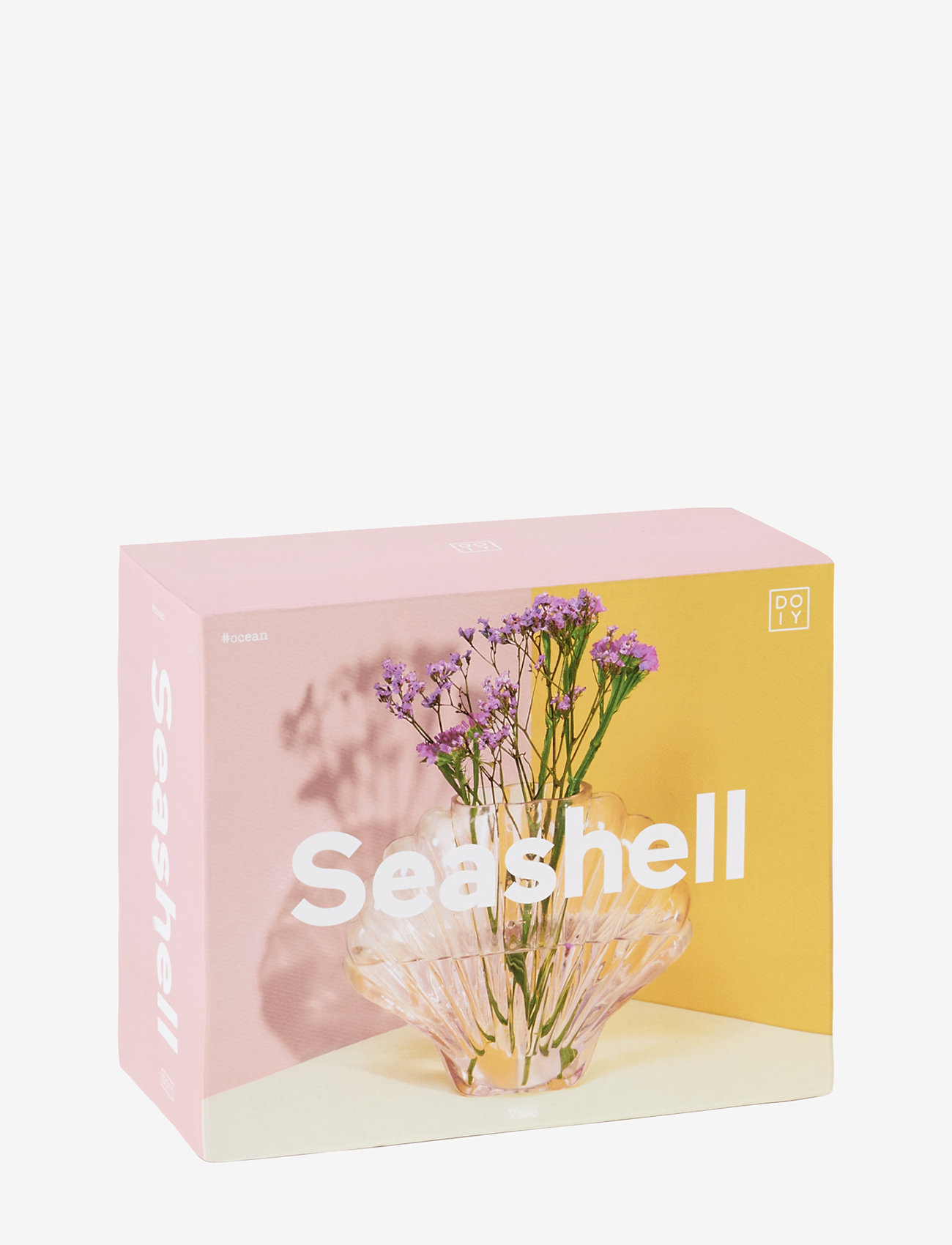 DOIY - Vase - Seashell - pink - 1