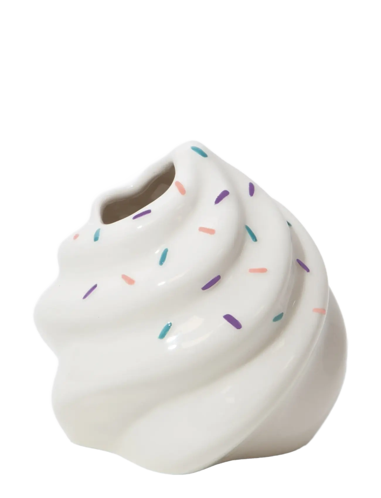 DOIY Vase - Sweetie Weiß - H8.5CM - Unisex