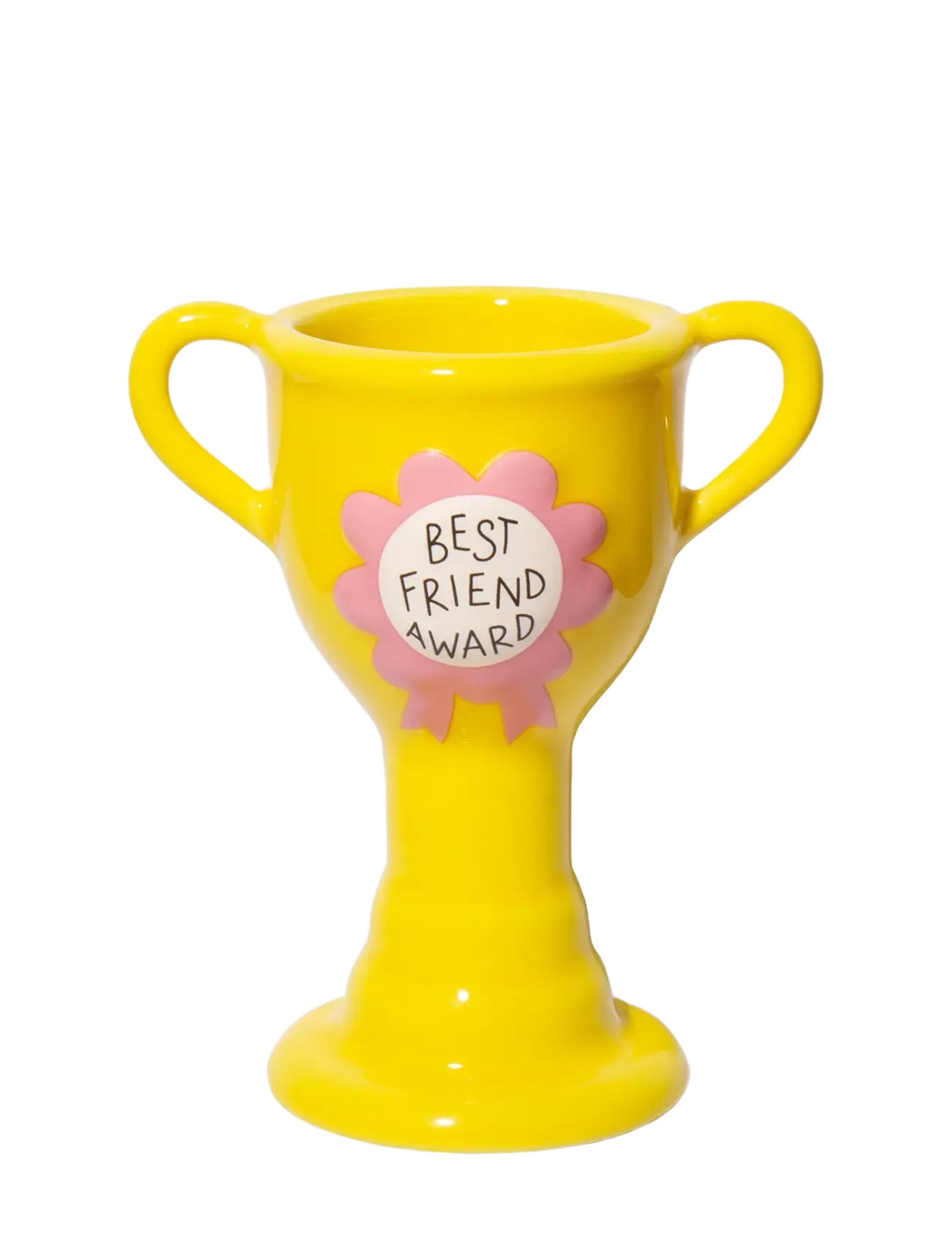 DOIY - Vase – Trofé – Pris för bästa vän - yellow - 2