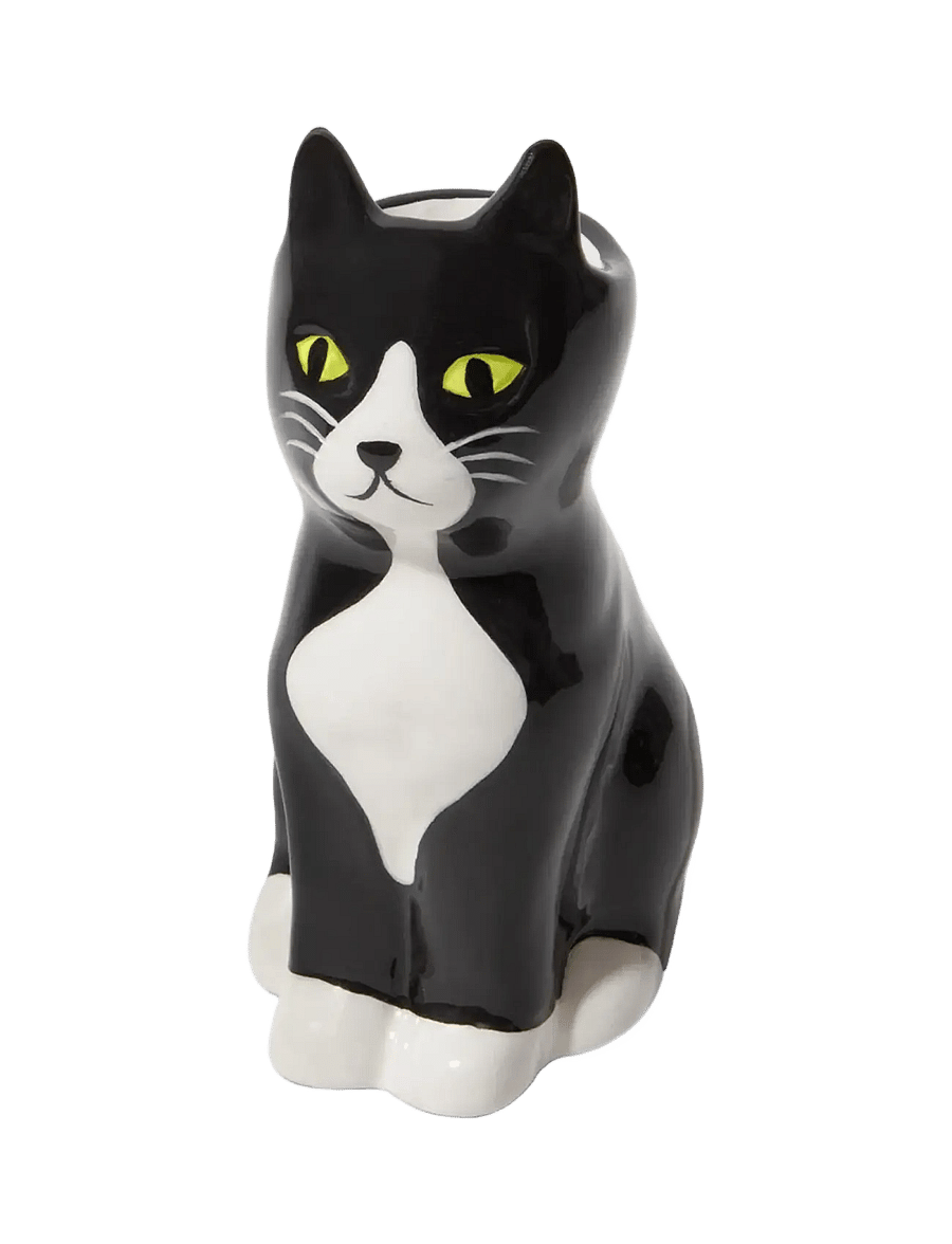 DOIY - Vase - Cat - vaasid - black - 1