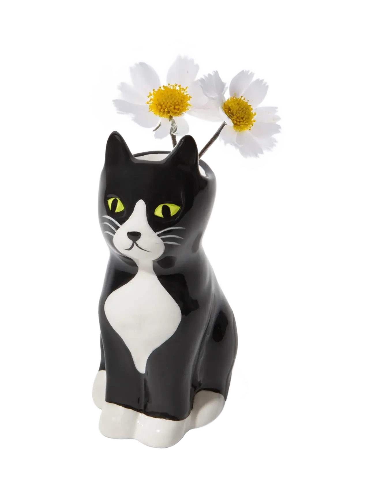 DOIY - Vase - Cat - vaasid - black - 2