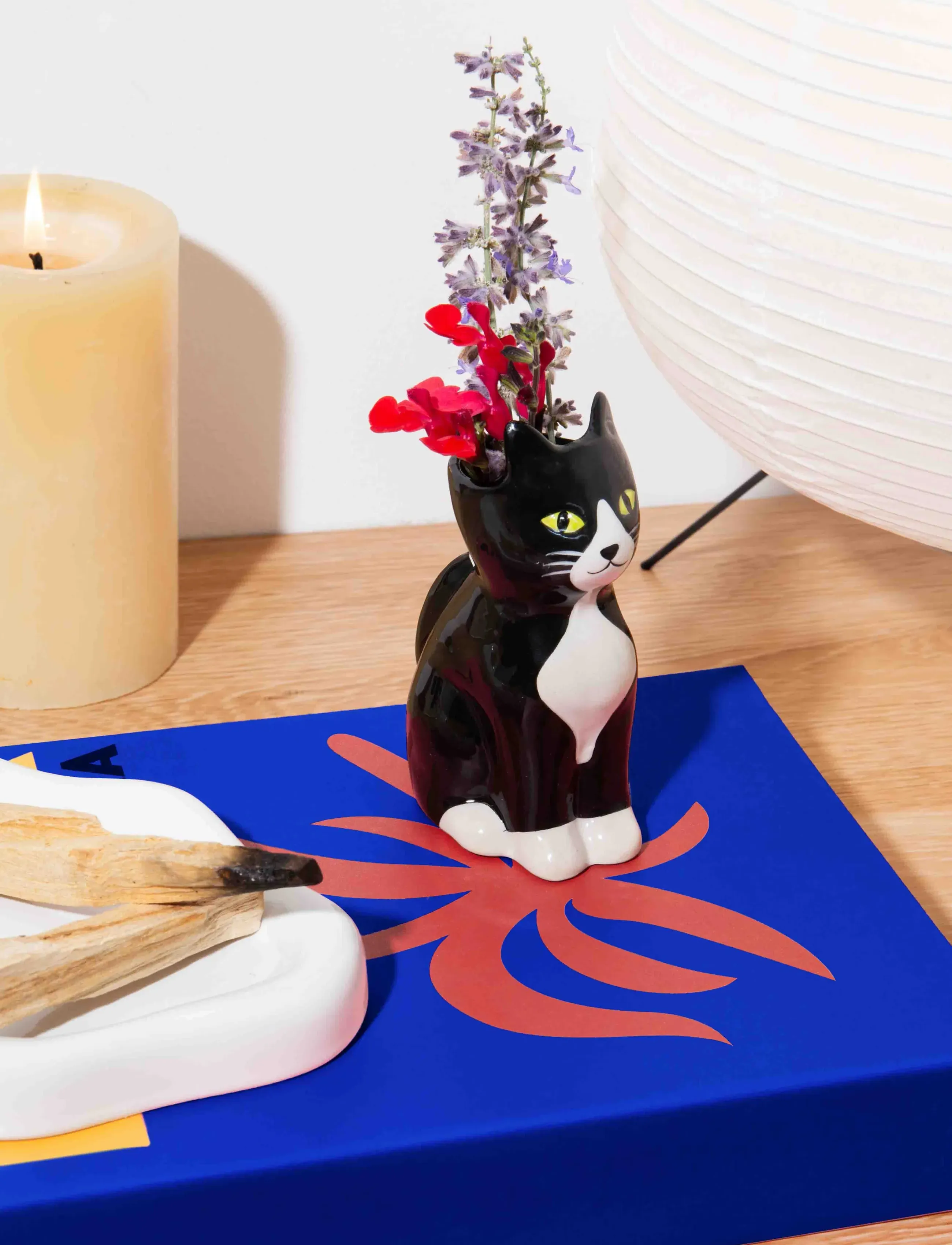 DOIY - Vase - Cat - vaasid - black - 5