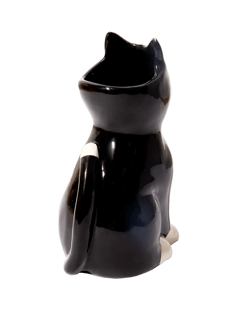 DOIY - Vase - Cat - vaasid - black - 3