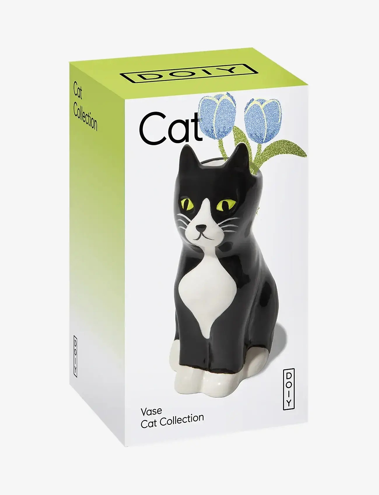 DOIY - Vase - Cat - vaser - black - 4