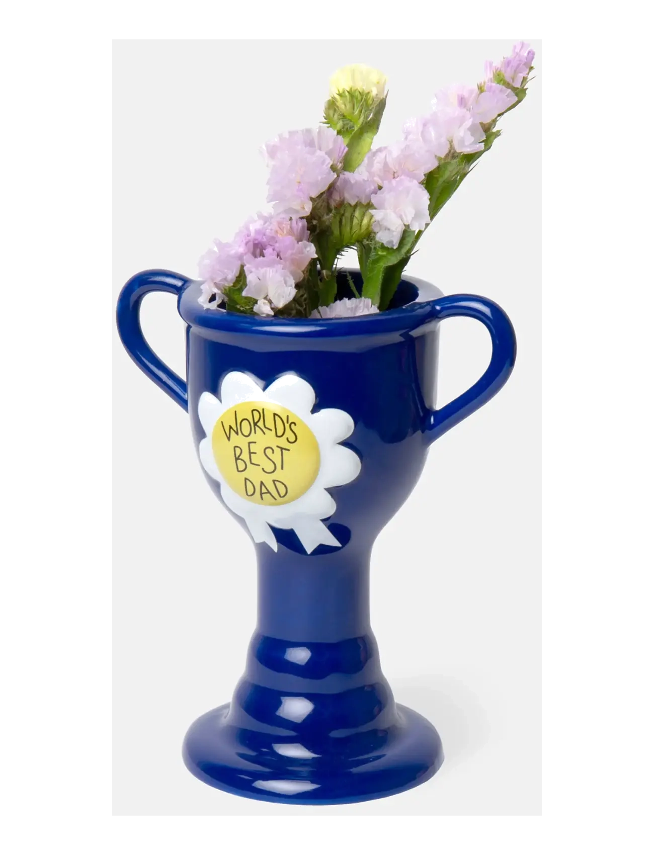 DOIY Vase – Trofé – Världens bästa pappa - Visa allt - BLUE / blue