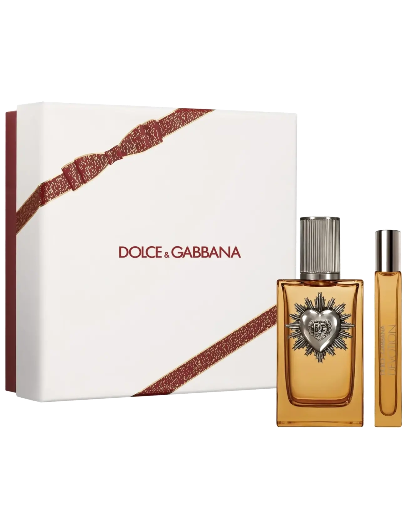 Dolce&Gabbana Gift Set Devotion Pour Homme Parfum + Travel Spray - Parfym - CLEAR / undefined