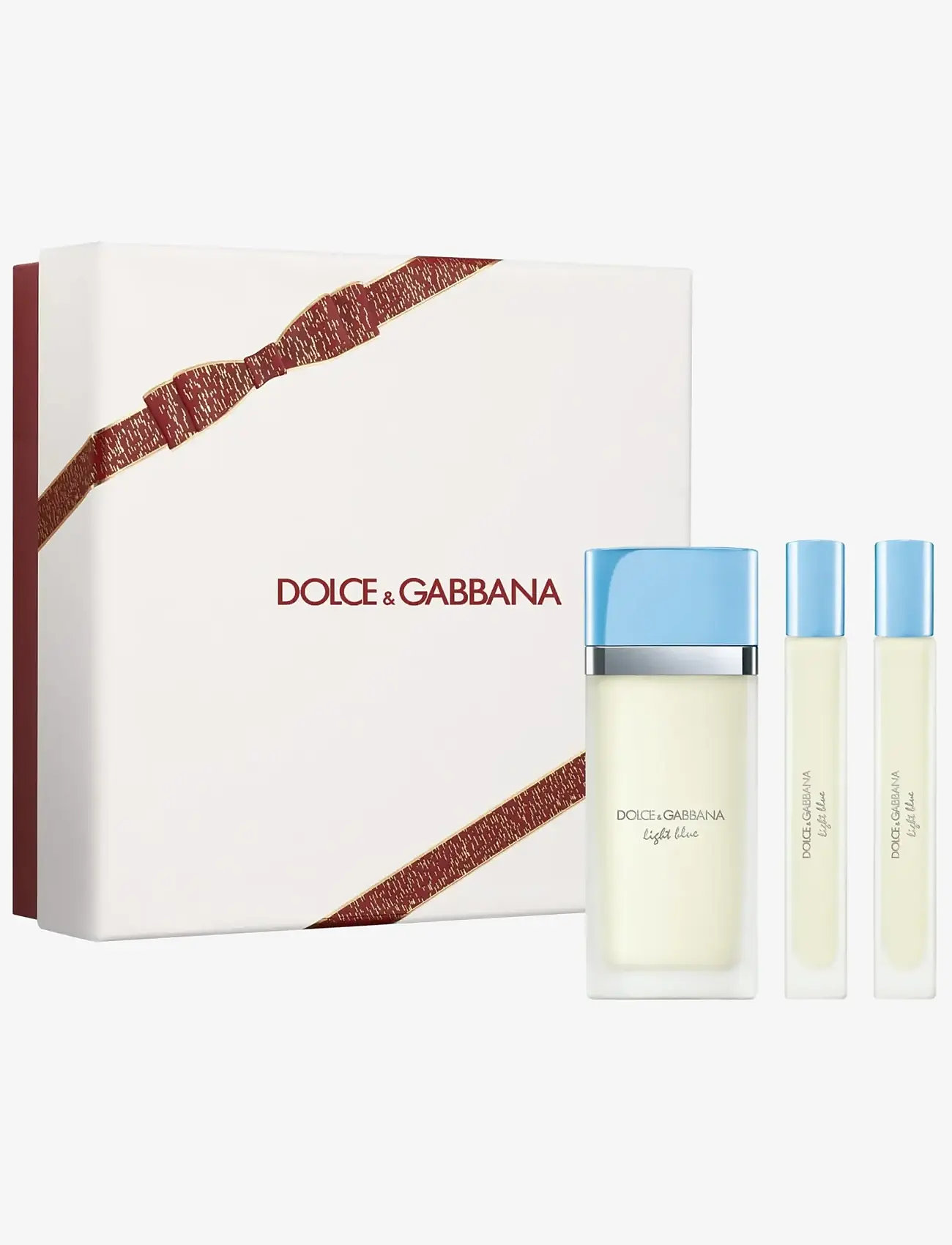 Dolce&Gabbana - Gift Set Light Blue EdT + EdT + EdT - gåvoset - clear - 0