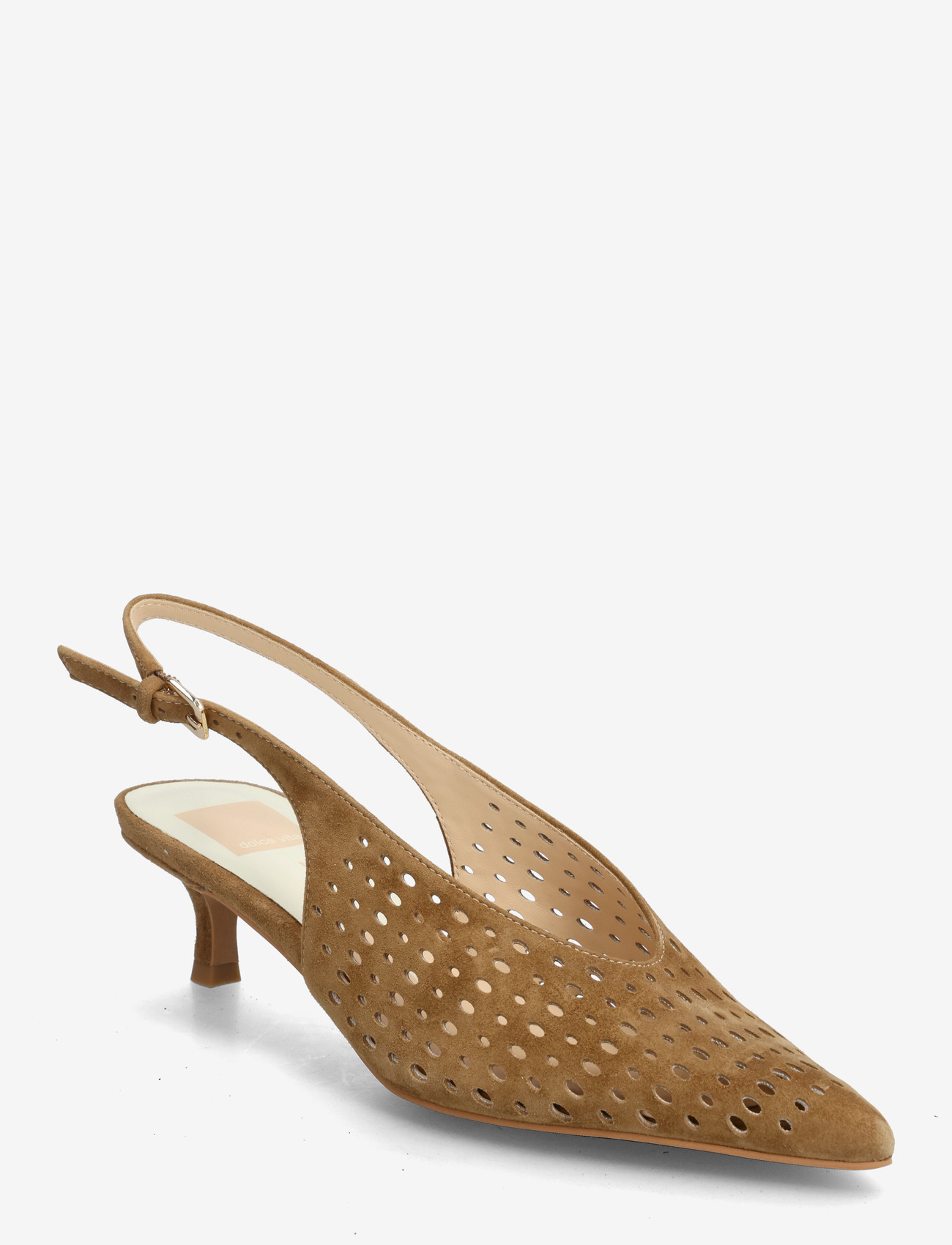 Dolce Vita - Alenna Perf - högklackade slingbacks - lt brown - 0