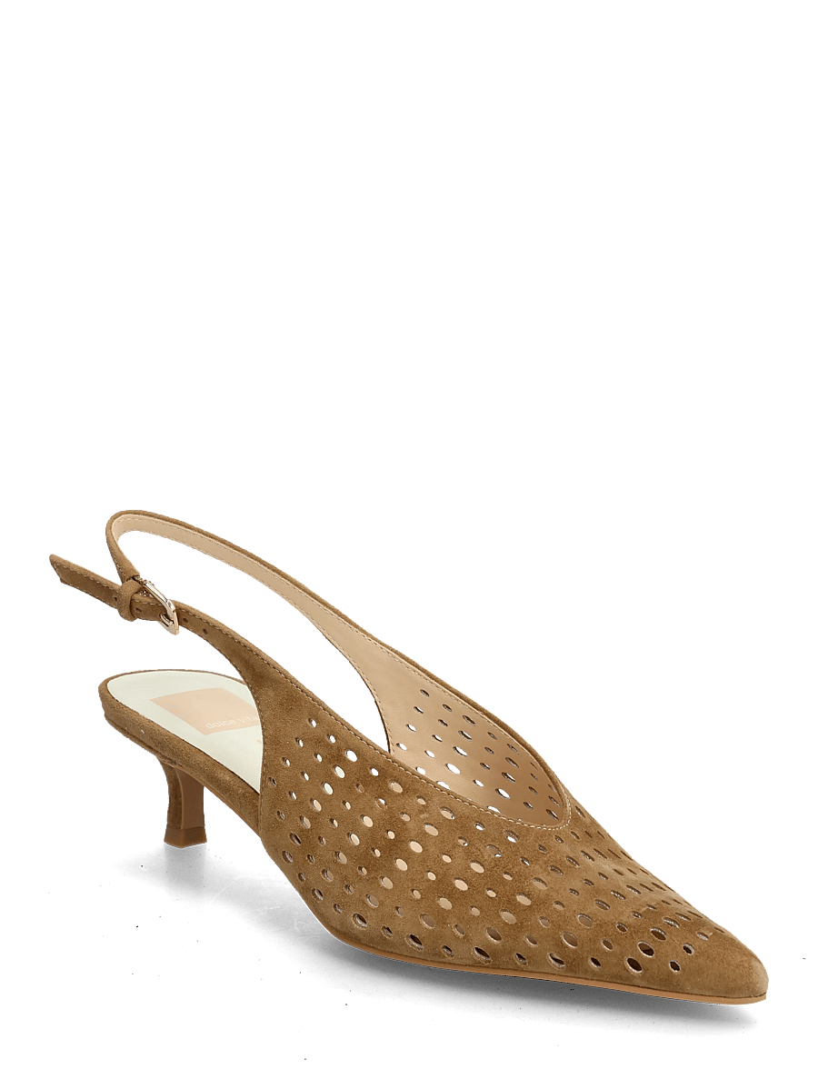Dolce Vita - Alenna Perf - högklackade slingbacks - lt brown - 0