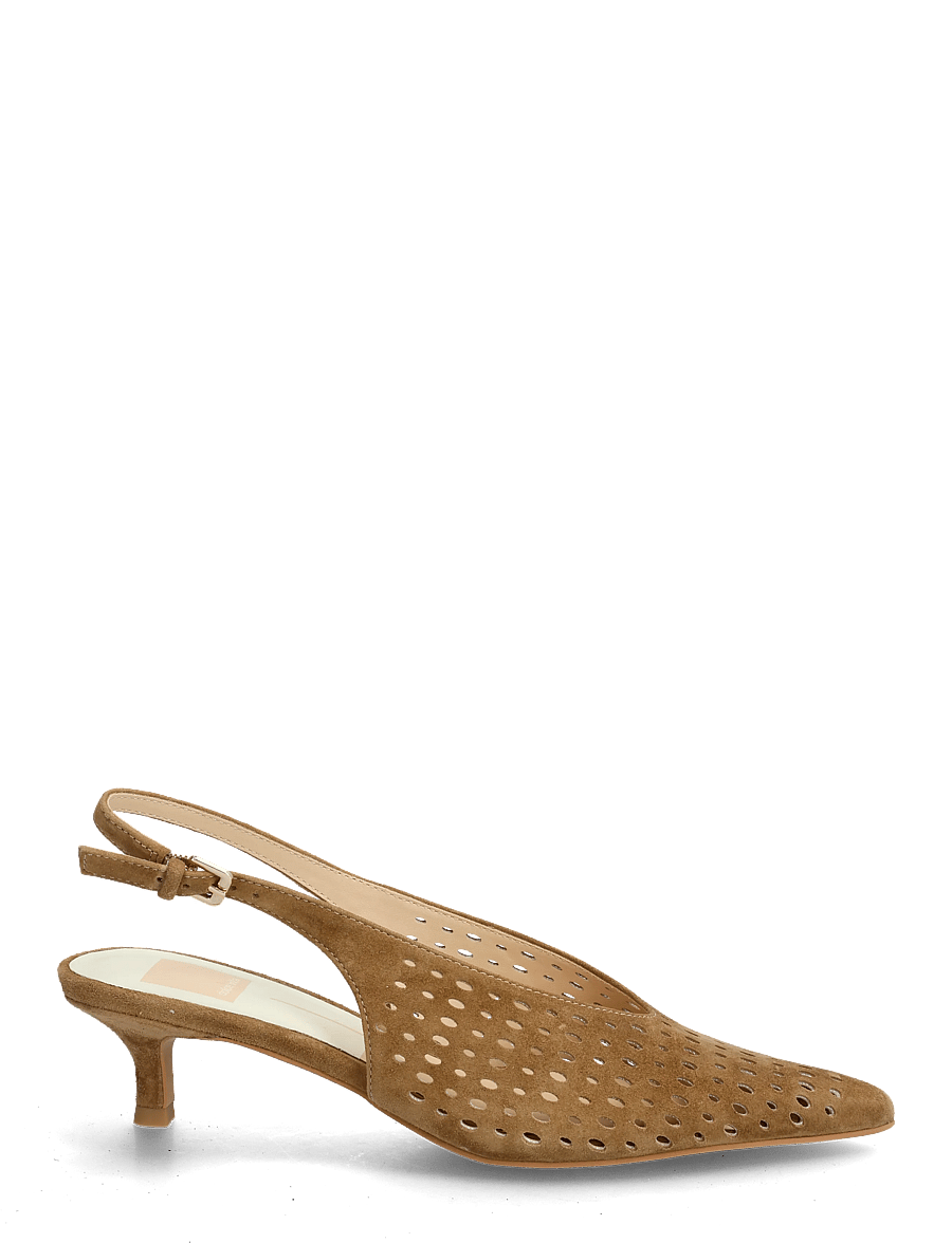 Dolce Vita - Alenna Perf - högklackade slingbacks - lt brown - 1