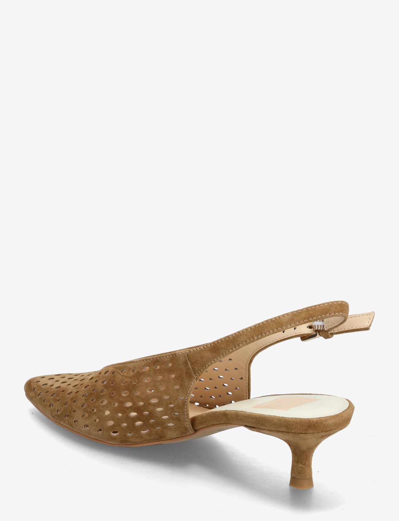 Dolce Vita - Alenna Perf - högklackade slingbacks - lt brown - 2