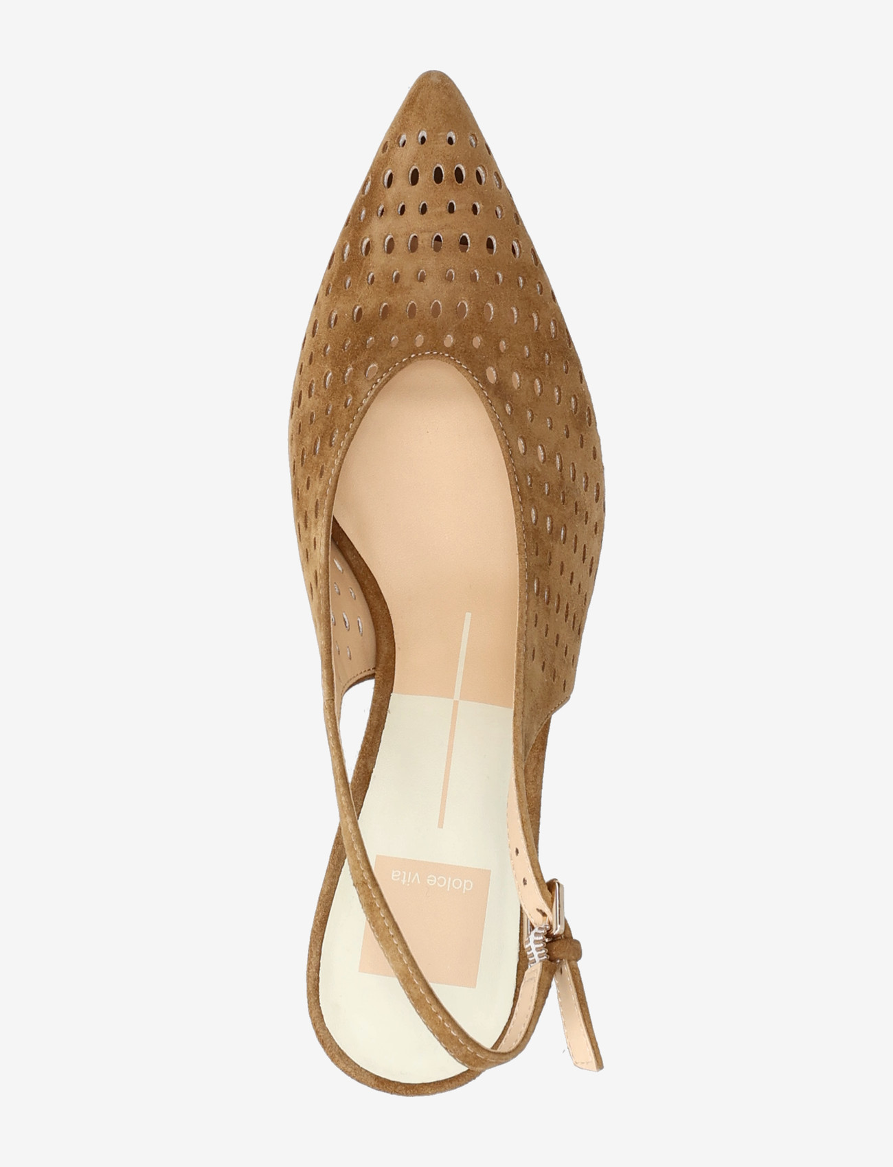 Dolce Vita - Alenna Perf - högklackade slingbacks - lt brown - 3