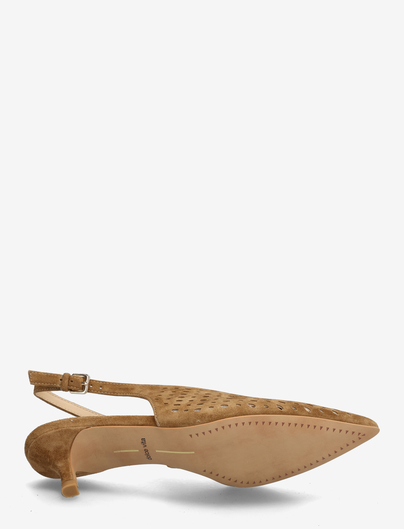 Dolce Vita - Alenna Perf - högklackade slingbacks - lt brown - 4