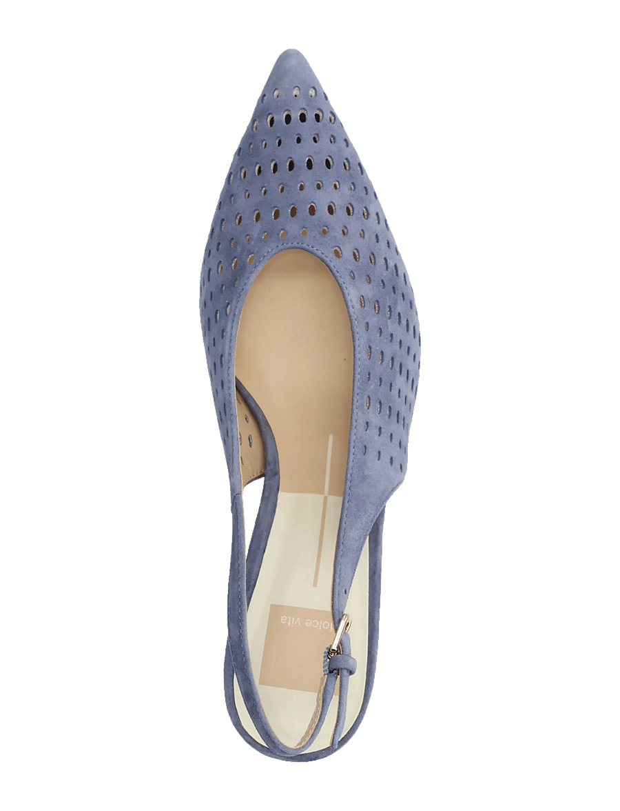 Dolce Vita - Alenna Perf - heeled slingbacks - periwinkle - 3