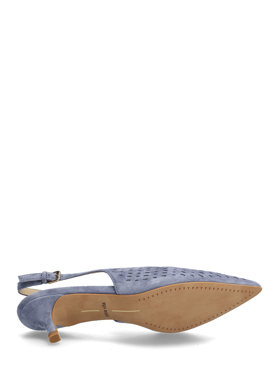 Dolce Vita - Alenna Perf - heeled slingbacks - periwinkle - 4