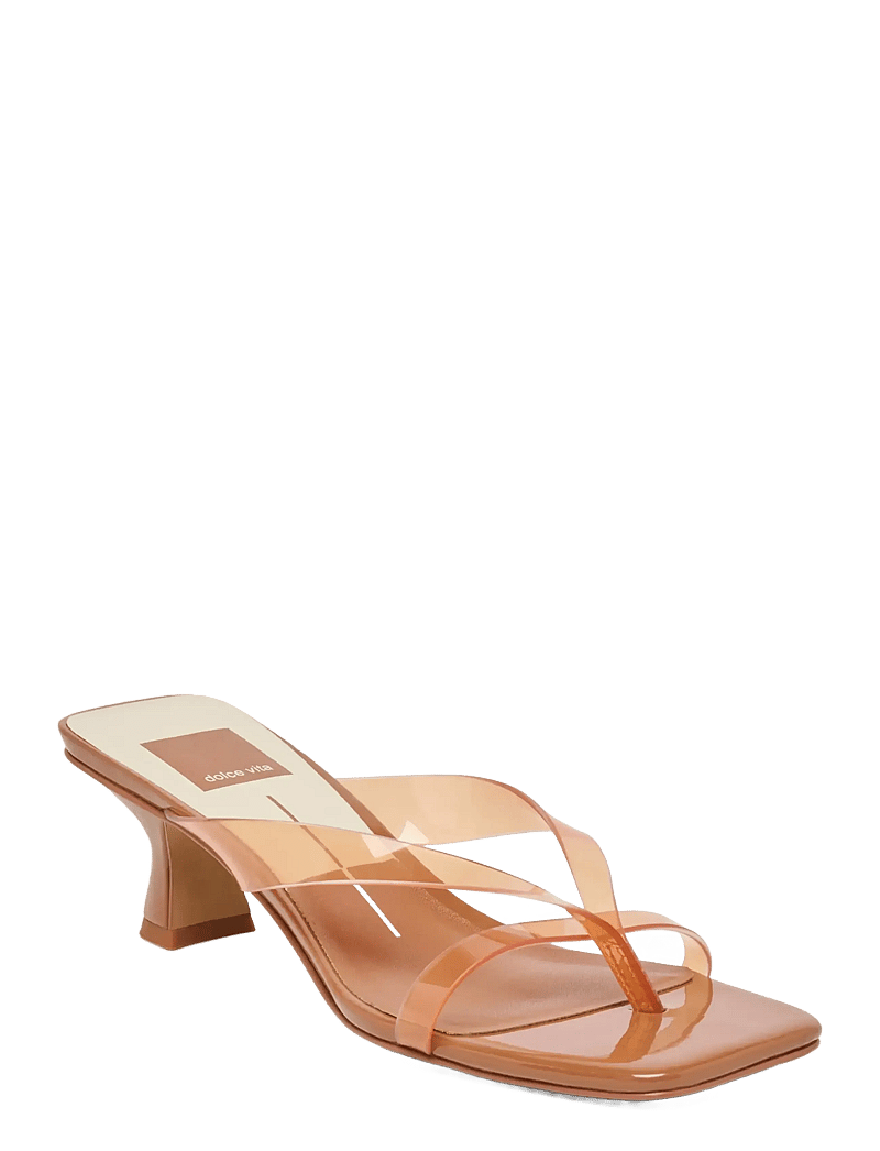 Dolce Vita - Brevel Vinyl - sandaler med hæl - whiskey - 0