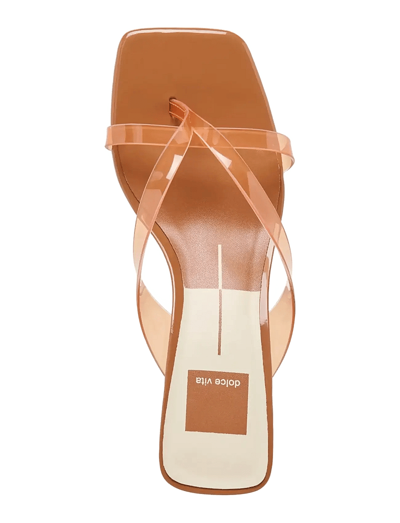 Dolce Vita - Brevel Vinyl - sandaler med hæl - whiskey - 3