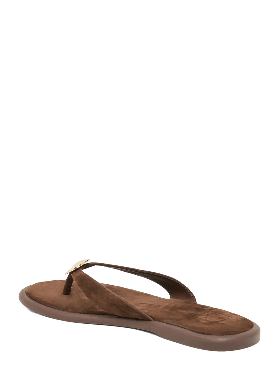 Dolce Vita - Jaina - platta sandaler - dk brown - 2
