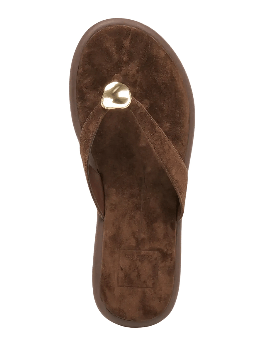 Dolce Vita - Jaina - platta sandaler - dk brown - 3
