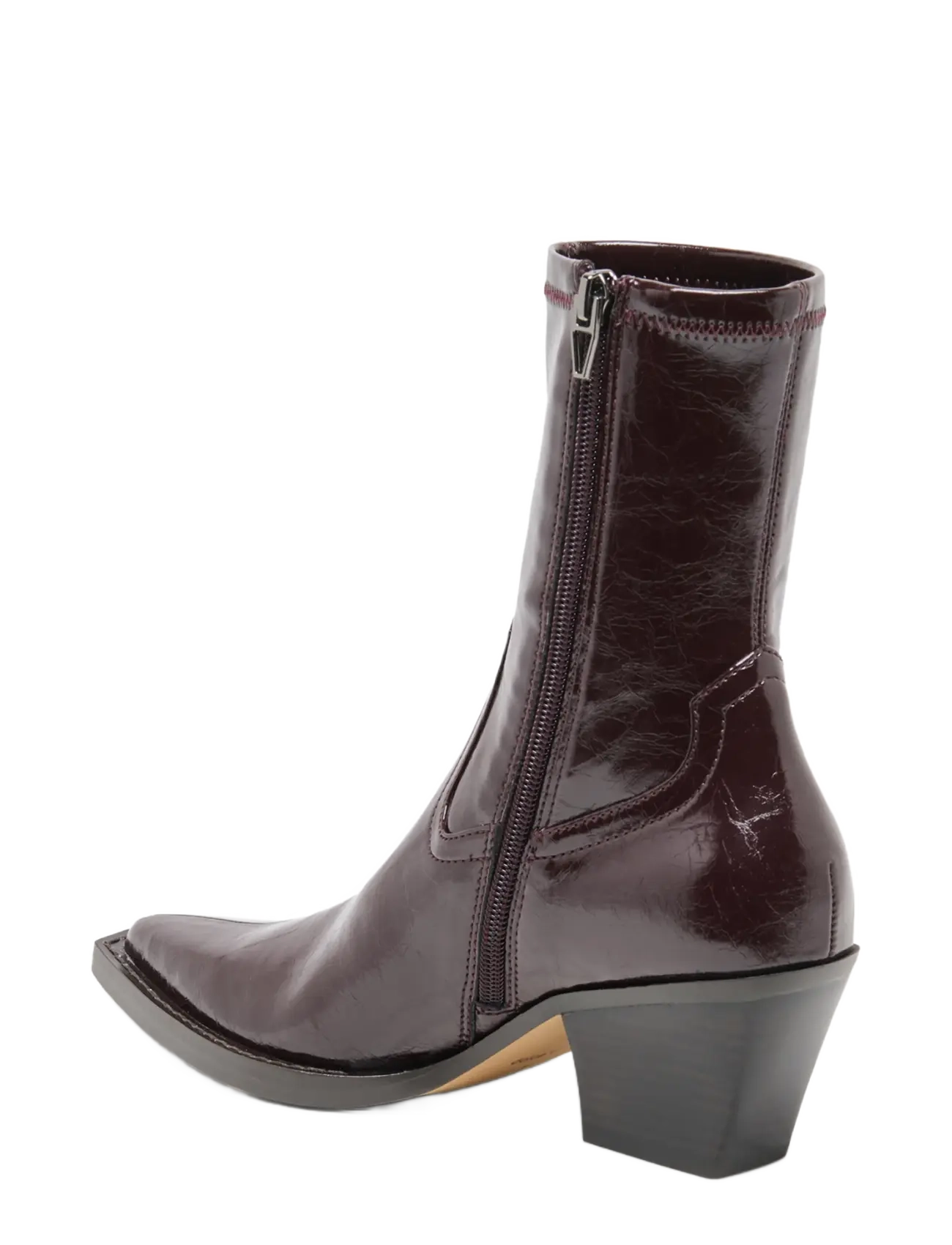 Dolce Vita - Rutger - kontsaga poolsaapad - mulberry - 2