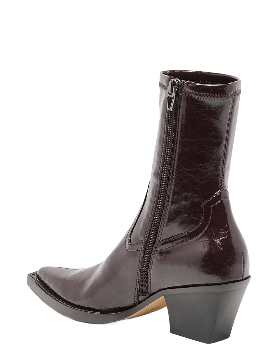 Dolce Vita - Rutger - kontsaga poolsaapad - mulberry - 2