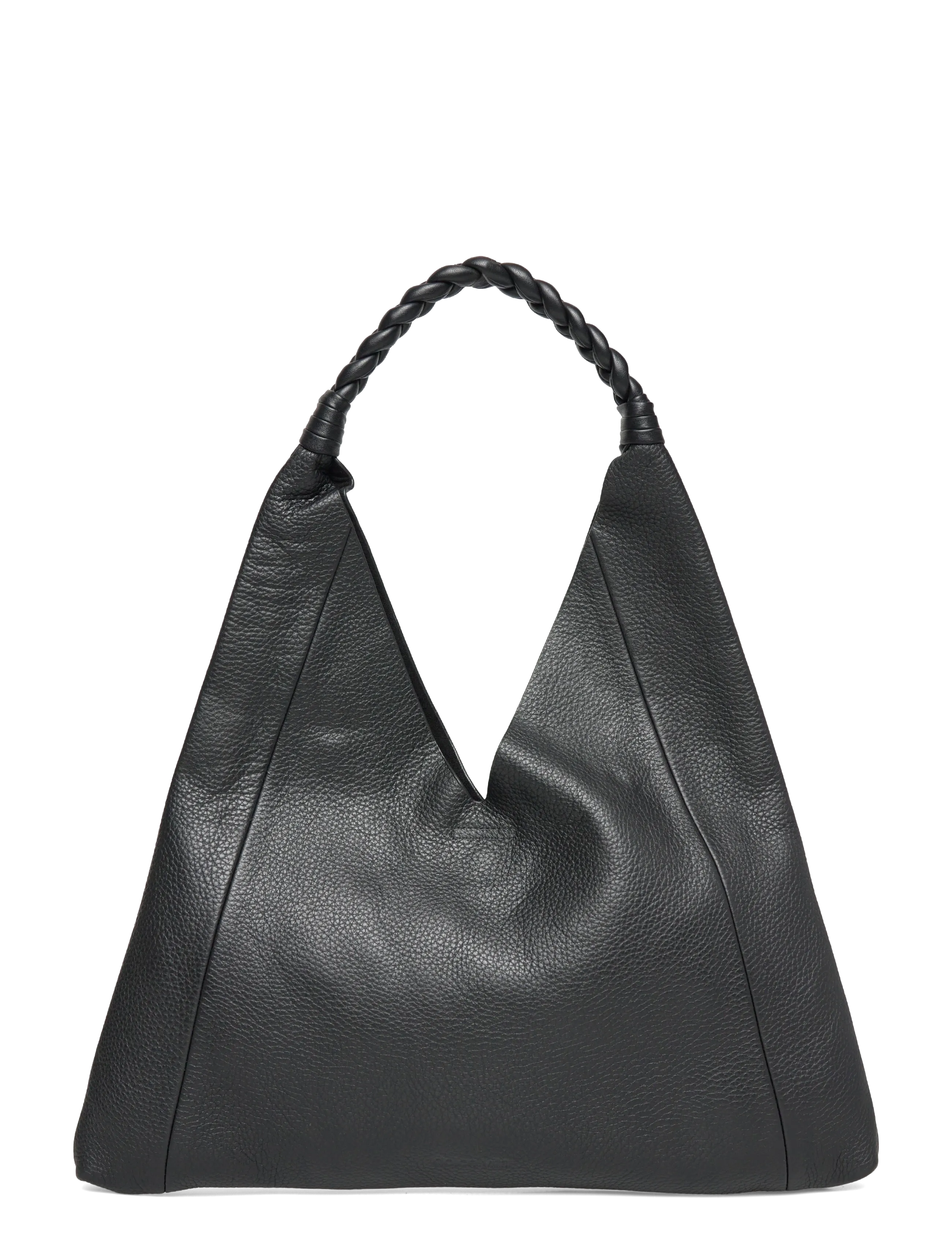 Dolce Vita Mia, Kvinder, Flettet Håndtag Hobo Taske, Sort, Str: ONE SIZE