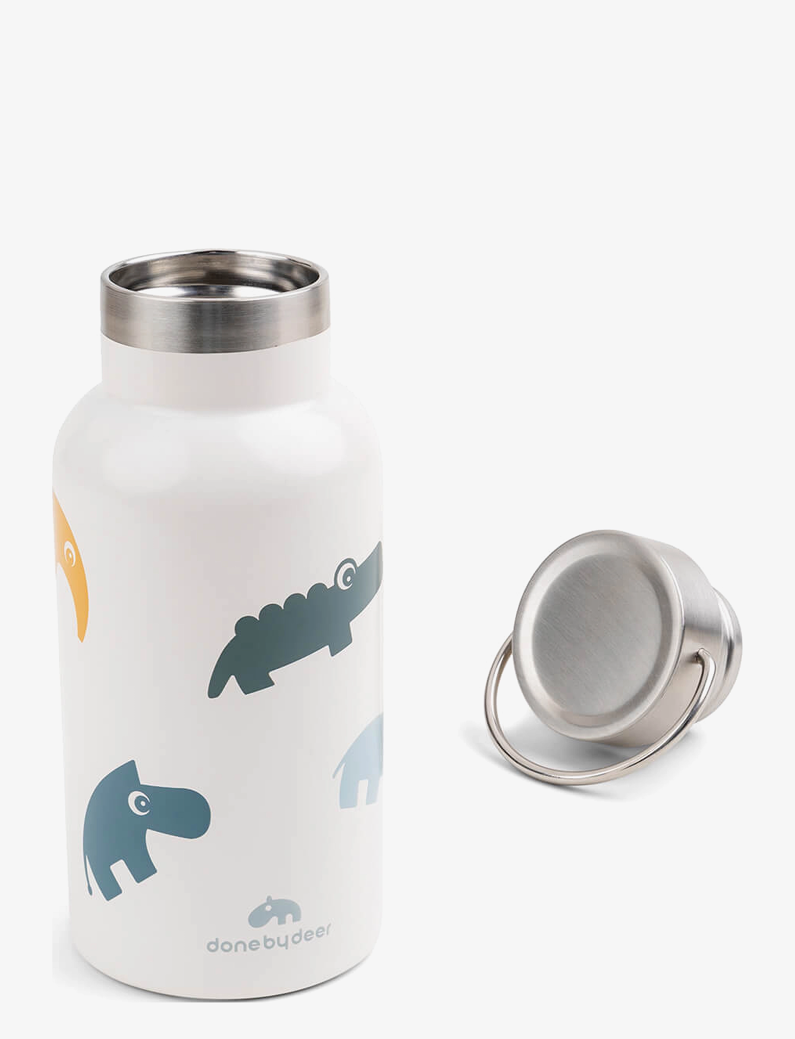 Done by Deer - Thermo metal bottle Deer friends Colour mix - colour mix - 1