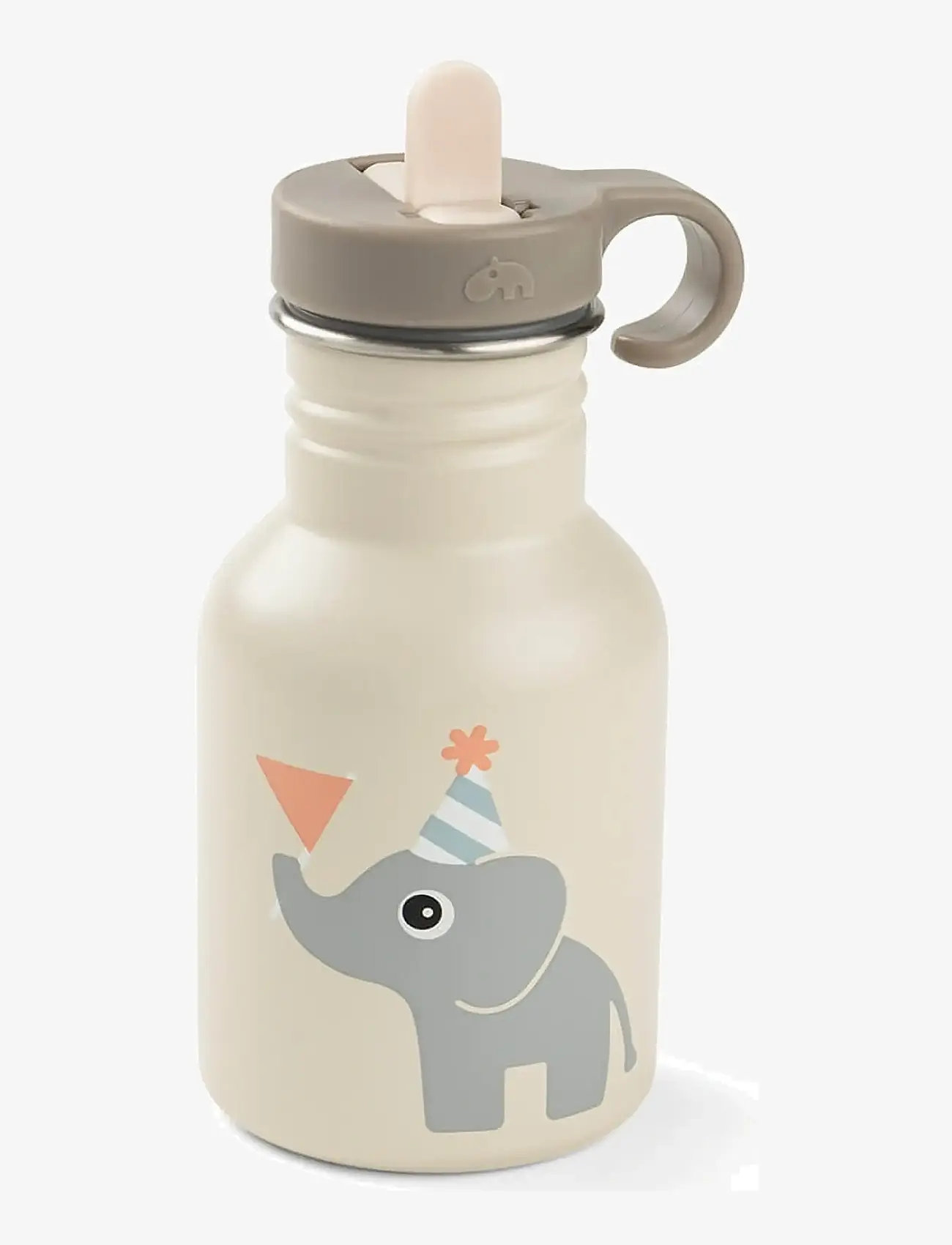 Done by Deer - Metal bottle Celebration Sand 350 ml - vandflasker - sand - 1