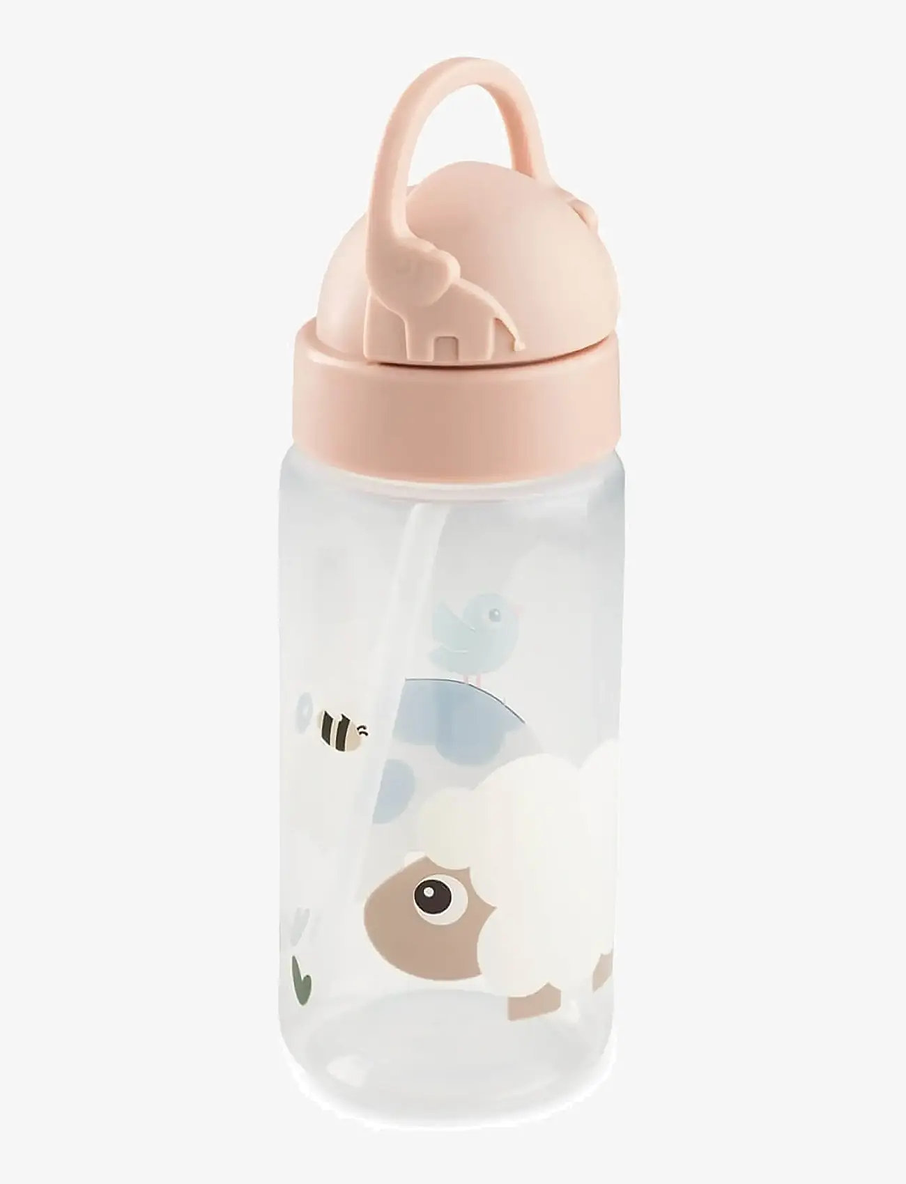 Done by Deer - Straw bottle Tiny farm Powder 350 ml - wasserflaschen - powder - 1