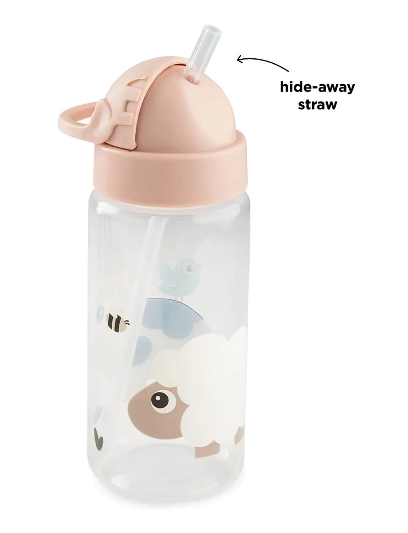 Done by Deer - Straw bottle Tiny farm Powder 350 ml - veepudelid - powder - 3