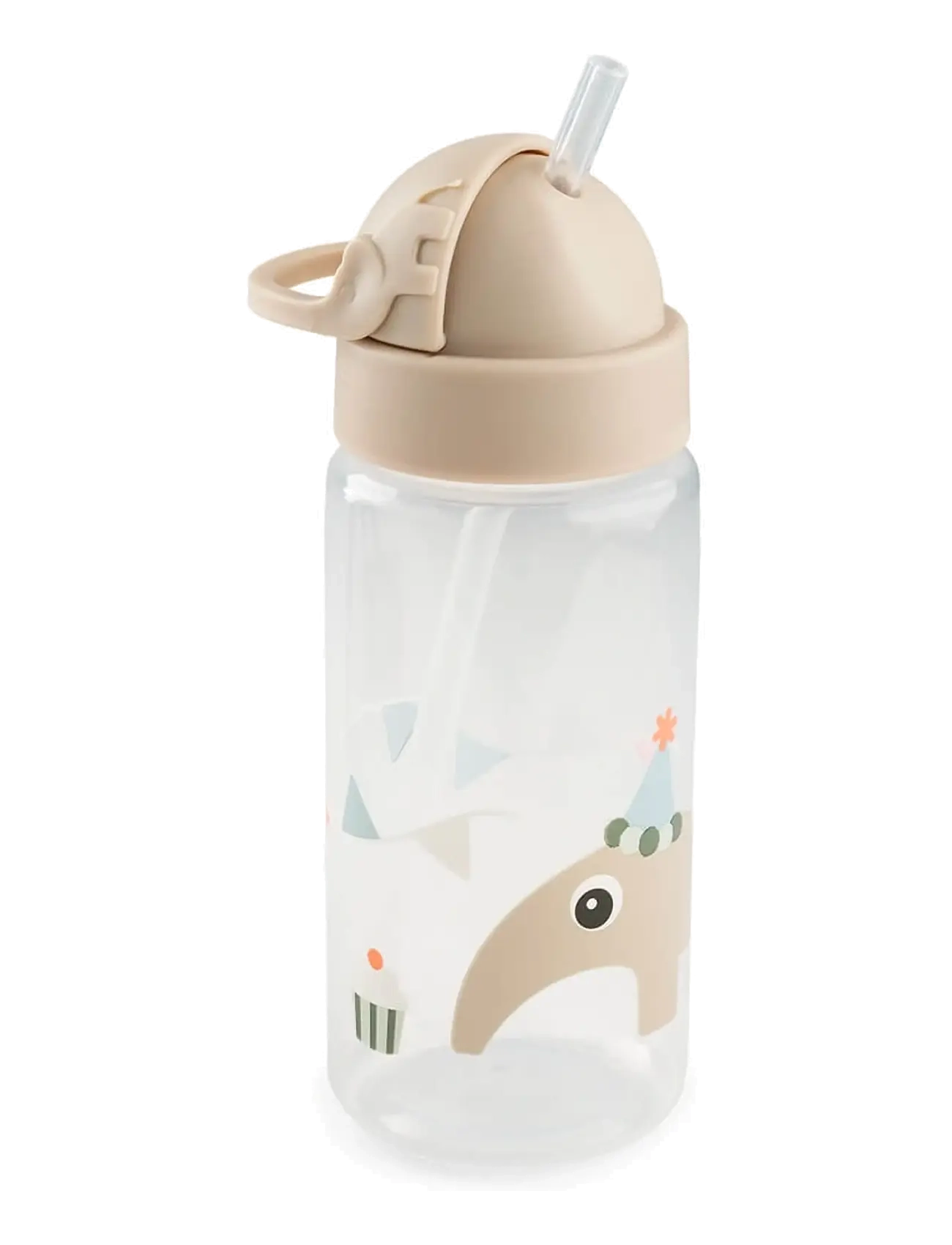 Done by Deer - Straw bottle Celebration Sand 350 ml - juomapullot - sand - 2