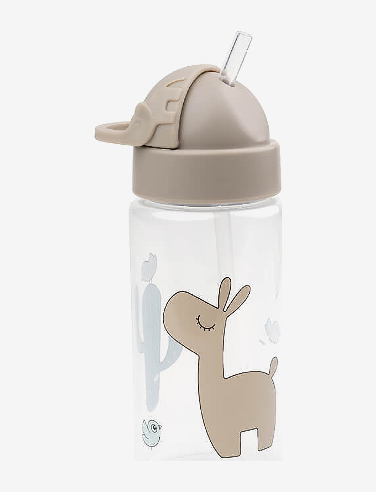 Done by Deer - Straw bottle Lalee Sand 350 ml - babyflaschen - sand - 1