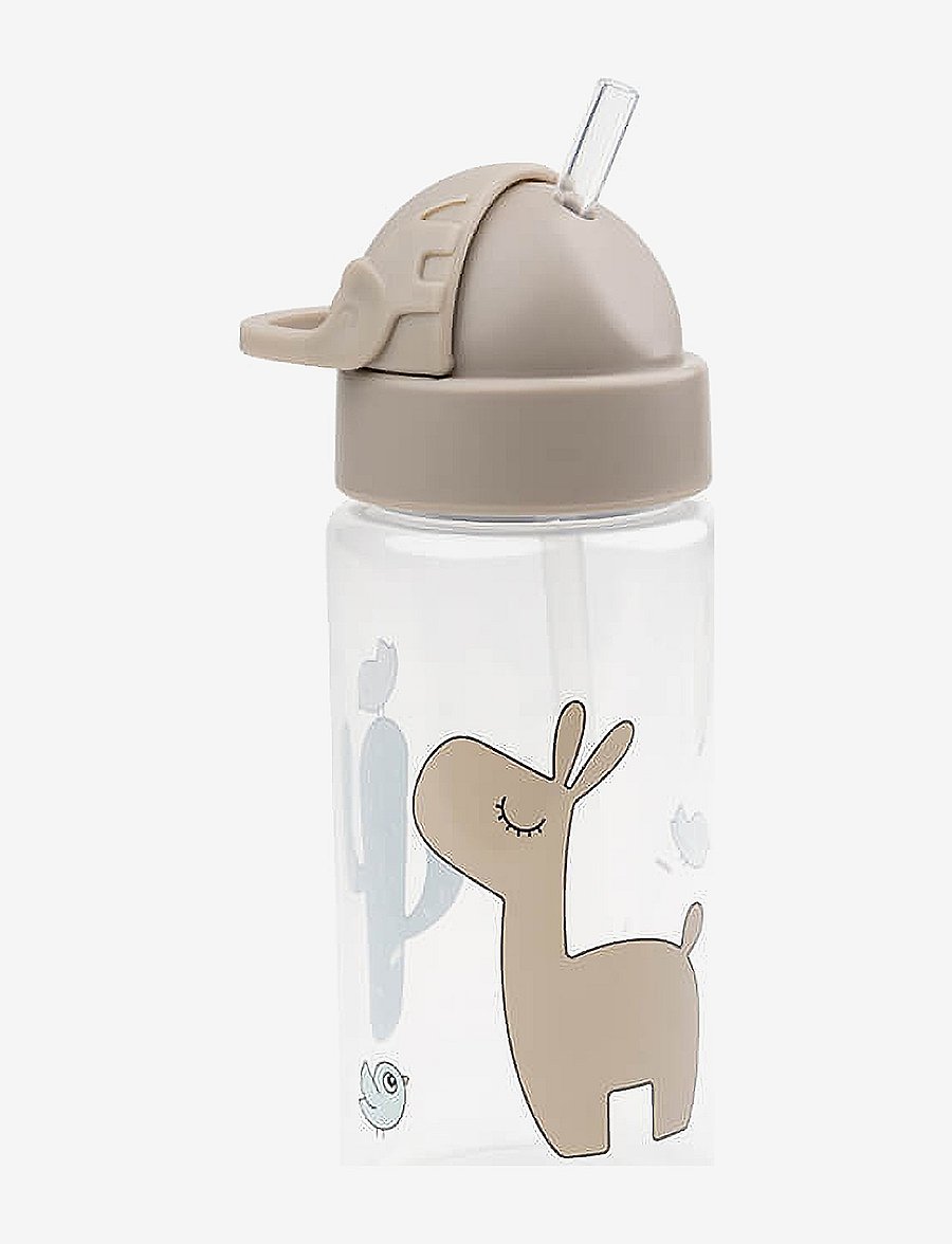 Done by Deer - Straw bottle Lalee Sand 350 ml - babyflaschen - sand - 1