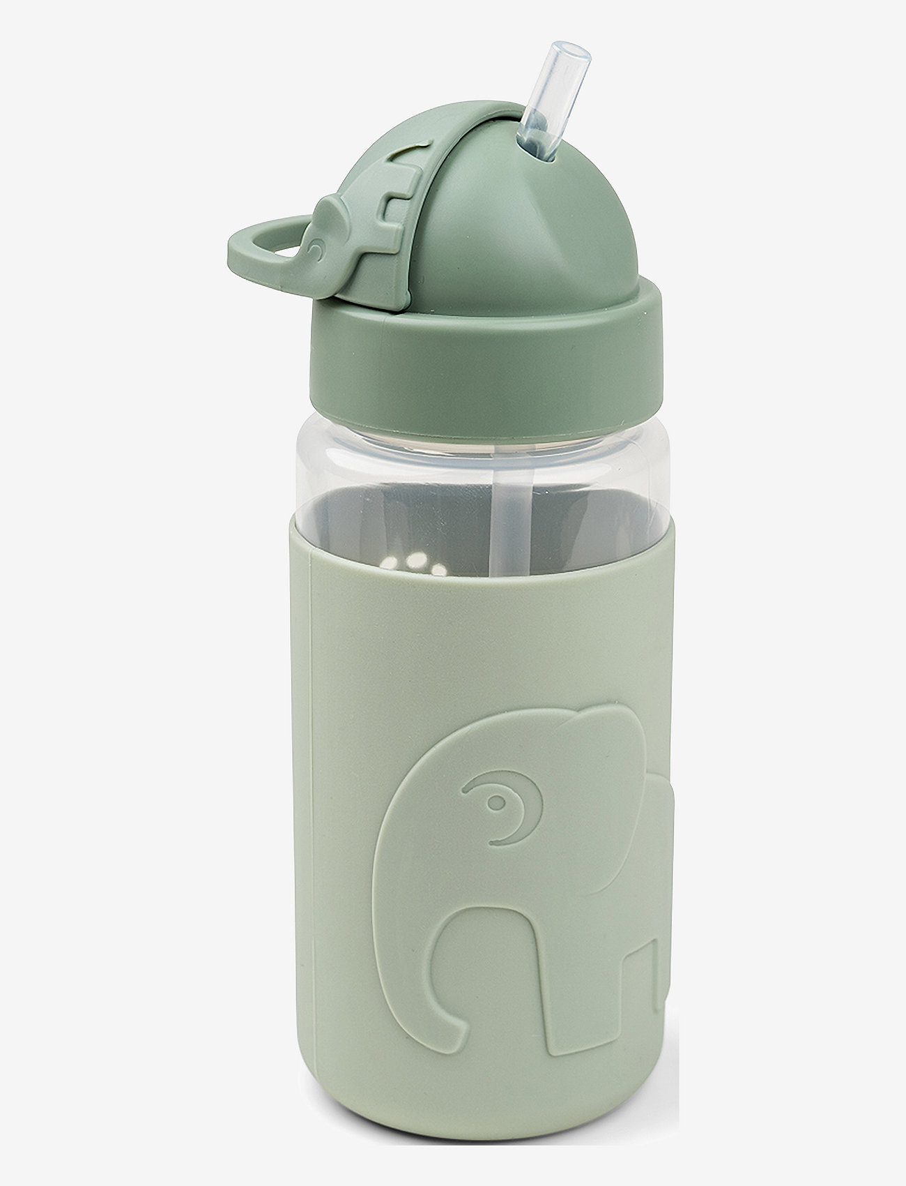 Done by Deer - Easy-grip straw bottle Elphee Green - babyflaschen - green - 1