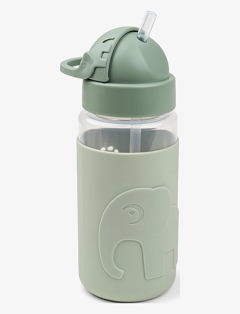 Done by Deer - Easy-grip straw bottle Elphee Green - babyflaschen - green - 1